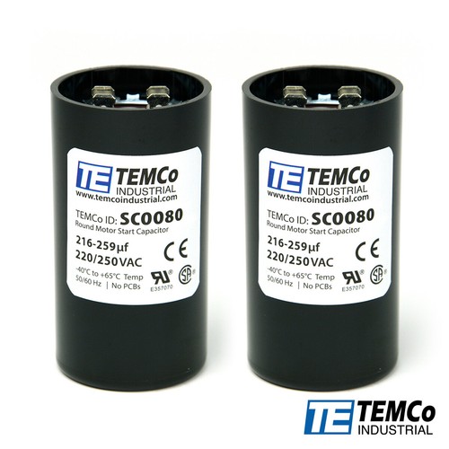 Temco 216 259 mfd 220 - temco, 220-250